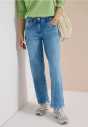 High Waist Wide Leg Jeans im Loose Fit