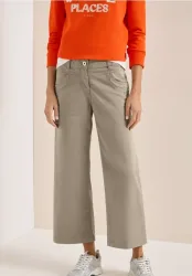7/8 High Waist Wide Leg Hose im Loose Fit