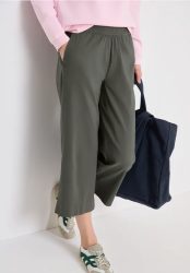 3/4 High Waist Wide Leg Hose im Loose Fit