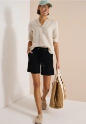 Wide Leg Shorts im Loose Fit