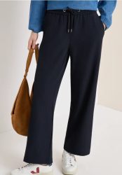 High Waist Straight Leg Hose im Loose Fit