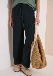 Wide Leg Strickhose im Loose Fit