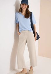 7/8 High Waist Wide Leg Jeans im Loose Fit
