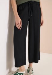 7/8 High Waist Wide Leg Hose im Loose Fit