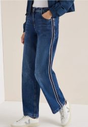 Jeans mit Gallonstreifen