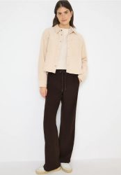 Wide Leg Twill Hose