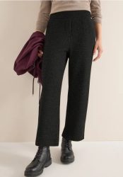 Glitzernde 7/8 Wide Leg Hose