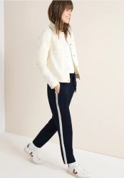 Hose mit Color Block Tape
