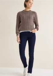Jeans mit Elastikbund