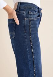 Jeans mit Gallonstreifen