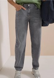 High Waist Barrel Leg Jeans im Loose Fit