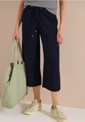 3/4 Wide Leg Hose im Loose Fit