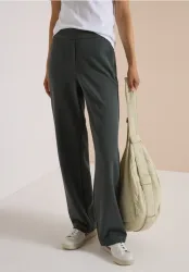 High Waist Straight Leg Hose im Loose Fit