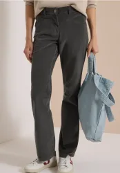 High Waist Bootcut Hose im Slim Fit