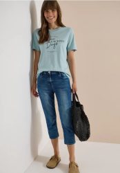 3/4 Slim Leg Jeans im Slim Fit
