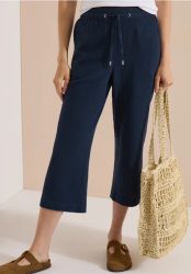3/4 Wide Leg Hose in Musselin