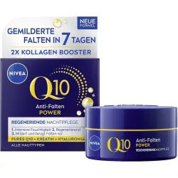 NIVEA Q10 Anti-Falten POWER Regenerierende Nachtcreme 50 ml Damen