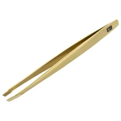 ZWILLING Beauty Premium Slanted Tweezers, Gold Edition Pinzetten 1 ct 1 Stück