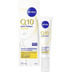 Nivea - Visage Q10plus Augenkonturen Creme, Q10 Power Anti-Falten, 15 ml