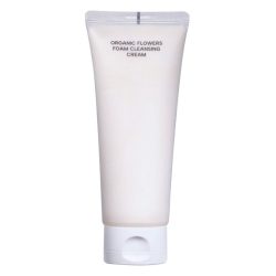 WHAMISA Organic Flowers Foam Cleansing Cream Reinigungscreme 200 ml