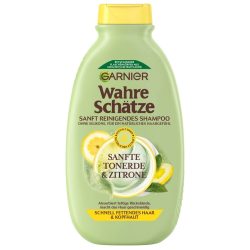 Garnier Wahre Schätze Garnier Wahre Schätze Sanft Reinigendes Shampoo Tonerde & Zitrone haarshampoo 300.0 ml