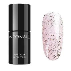 NEONAIL Top Glow Nagellack 7,2 ml TOP GLOW GOLD FLAKES