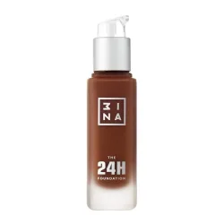 3INA - The 24H Foundation, 30 ml, Ultra Dark Brown