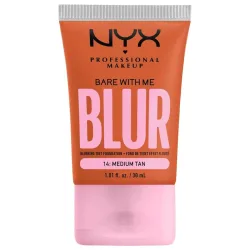 NYX-PROFESSIONAL-MAKEUP - Bare With Me Blur Tint Foundation, Bare With Me Lt Ivory, 30 ml,  Medium Tan