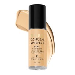 Milani Conceal + Perfect 2in1 Foundation 30 ml Creamy Vanilla/ 01