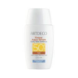 ARTDECO Tinted Aqua Serum Daily Skin Defense Sonnenschutz 40 ml Braun