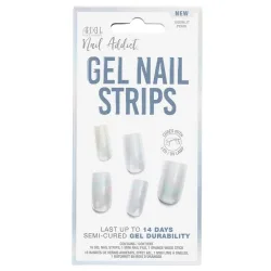 Ardell - Gel Nail Strips, Moonlight Pearl, Set