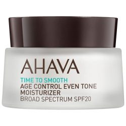 AHAVA Time To Smooth Age Control Even Tone Moisturizer Borad Spectrum SPF 20 Gesichtscreme 50 ml Damen