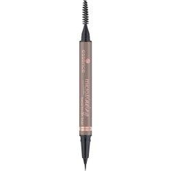 Essence - microblading brow brush liner, 0.6 ml, Light Brown