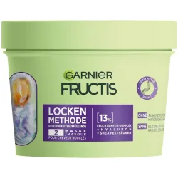 Garnier Fructis Locken Methode feuchtigkeitsauffüllend für alle Arten von Locken Haarkur & -maske 370 ml