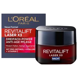 L?Oréal Paris Revitalift Laser Dreifach-Power Anti-Age Nachtcreme 50 ml Damen