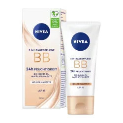 NIVEA 5in1 BB Tagespflege Heller Hauttyp. LSF 15 Tagescreme 50 ml Damen