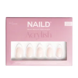 NAILD French Acrylish Nageldesign 1 ct White Almond