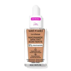 wet n wild Bare Focus Niacinamide Skin Tint Flüssige Foundation 32 ml Amber Beige