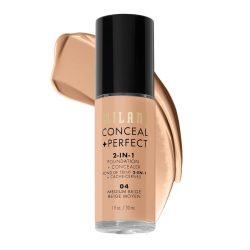 Milani Cosmetic Conceal + Perfect 2-In-1 Fondation + Concealer Flüssige Foundation 30 ml Nr. 04 - Medium Beige