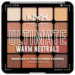 NYX-PROFESSIONAL-MAKEUP - Ultimate Shadow Palette Warm Neutrals, Multicolor
