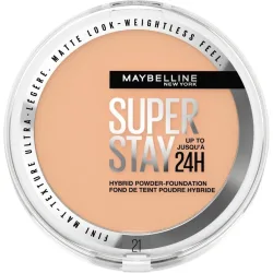 Maybelline - Super Stay Hybrides Puder Make-Up, 9 g, Nude Beige