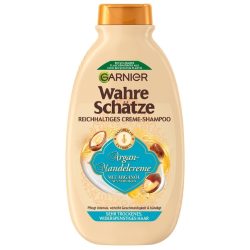 Garnier Wahre Schätze Garnier Wahre Schätze Reichhaltiges Creme-Shampoo Argan-Mandelcreme haarshampoo 300.0 ml