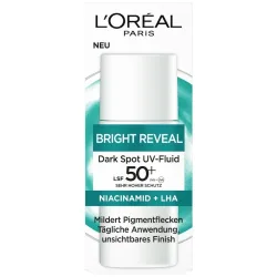 L?Oréal Paris Bright Reveal Dark Spot UV Fluid LSF 50 Sonnenschutz 50 ml Damen