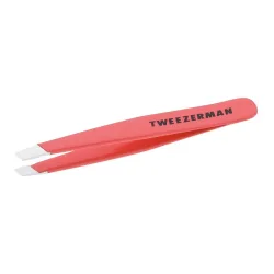 Tweezerman Pinzette , Schräge Mini Pinzette, Rose Gold Pinzette 1 Stk Geranium