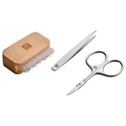 ZWILLING Beauty Premium Manicure Set 3pcs. Leather, White Nägel kürzen 1 ct