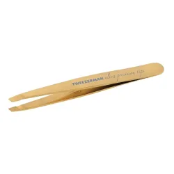 Tweezerman Ultra Precision Slant Tweezer - Gold Pinzetten 1 ct 1 Stück