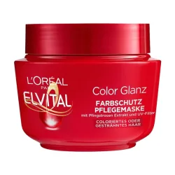 L?Oréal Paris Elvital Color Glanz Farbschutz Pflegemaske Haarkur & -maske 300 ml Damen