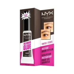 NYX-PROFESSIONAL-MAKEUP - The Brow Glue Instant Brow Styler – Augenbrauengel, 5 g, Black Brown