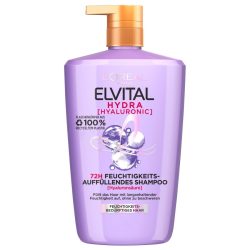 L?Oréal Paris Elvital Hydra [Hyaluronic] Feuchtigkeits-Auffüllendes Shampoo 1000 ml Damen