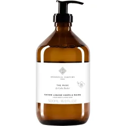 ESSENTIAL PARFUMS The Musc Hand- und Körperseife Flüssigseife 500 ml